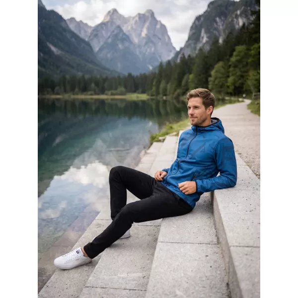  Premium-Softshelljacke für Herren ALTISPORT VOJ/ALM079JACK01 BLAU 