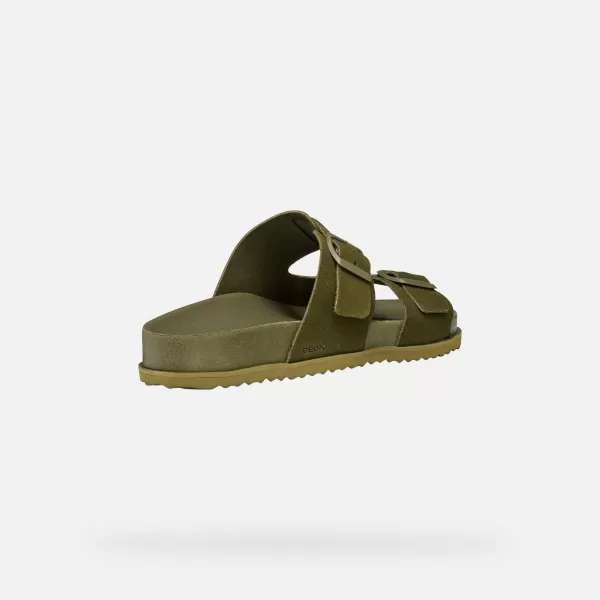  Herrenhausschuhe GEOX PARNAIBA G014431 KHAKI 