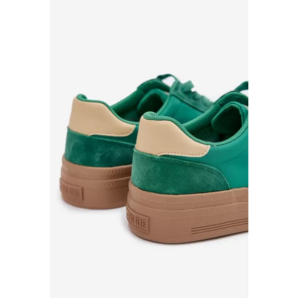  Damen-Sneaker BIG STAR TT274163 GRÜN Big Star Shoes 