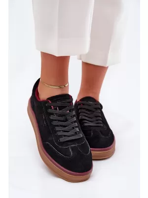 Damen-Sneaker LOPEZ JUST DARE SS2D4006 SCHWARZ Daniel Lopez Just Dare