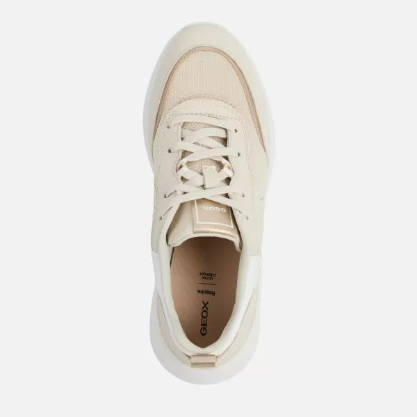  Damen-Sneaker GEOX XTROS G012868 CREMIG 