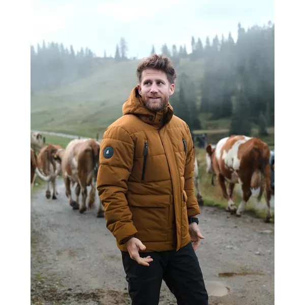  Herren-Winterjacke NORDBLANC FYRN NBWJM8257 PUŠTÍKS BRAUN 