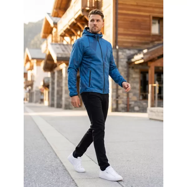  Premium-Softshelljacke für Herren ALTISPORT VOJ/ALM079JACK01 BLAU 