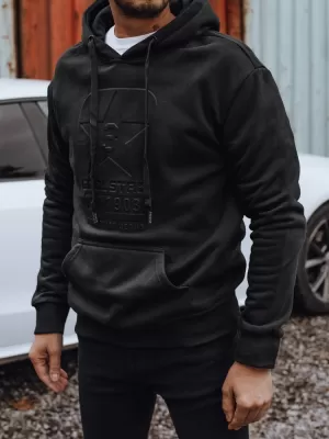 Herren-Sweatshirt DSTREET BX5933 SCHWARZ