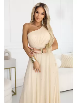 Kleid NUMOCO 656-2 CHAMPAGNERBEIGE
