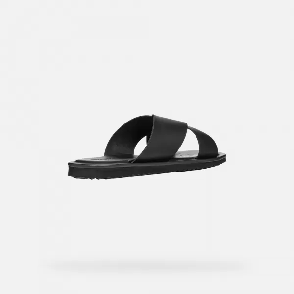  Herrensandalen GEOX ERICE G002620 SCHWARZ 