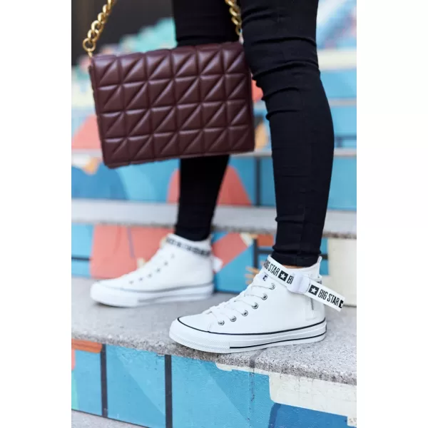  Damen-Sneaker BIG STAR GG274027 WEISS Big Star Shoes 