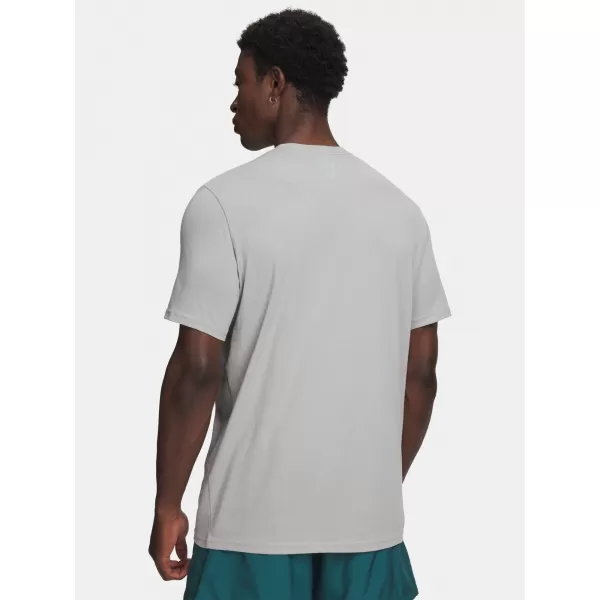  Herren-T-Shirt UNDER ARMOUR UA GL FOUNDATION UPDATE SS 1382915-069 GRAU 