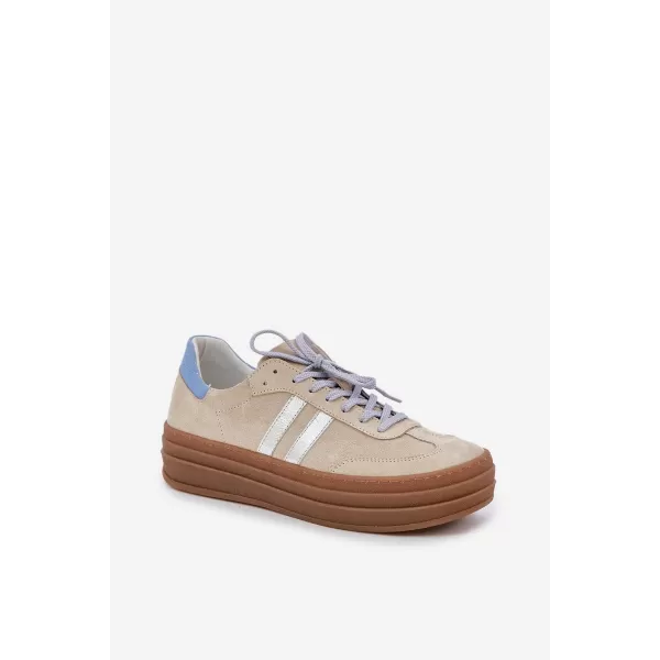  Damenschuhe ZAZOO N1068S4 BEIGE 