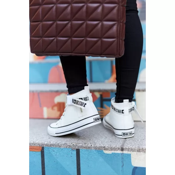 Damen-Sneaker BIG STAR GG274027 WEISS Big Star Shoes 