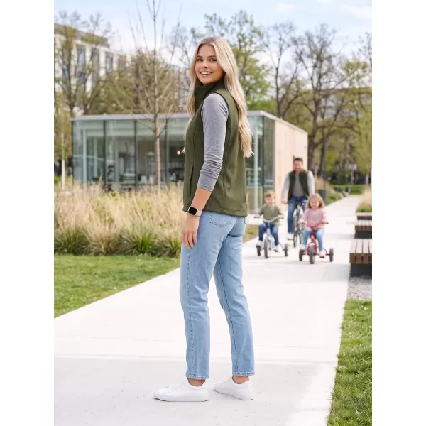 Softshellweste für Damen ALTISPORT NoPrint NP/ALW965 MILITÄR 