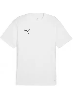 Funktions-T-Shirt für Herren PUMA TEAMGOAL JERSEY 658636-04 PUMA WEIß/PUMA SCHWARZ/GRAU