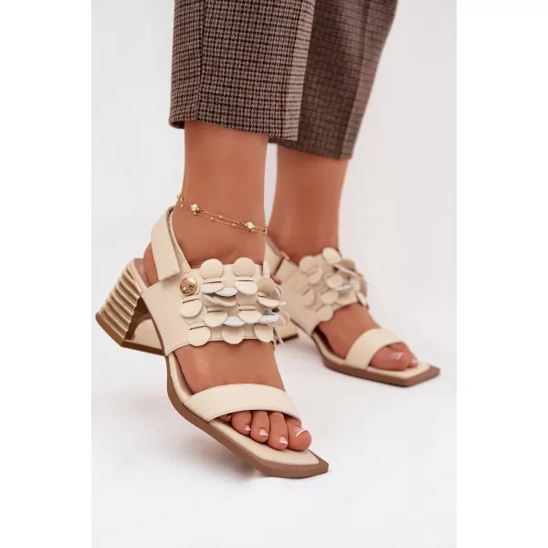  Damensandalen D&A CR61-3062 BEIGE 