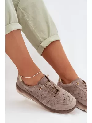Damen-Sneaker SERGIO LEONE SP-002 BRAUN