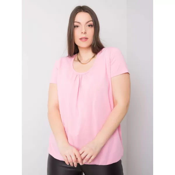  Damen-T-Shirt BASIC FEEL GOOD RV-TS-6320.85P ROSA 