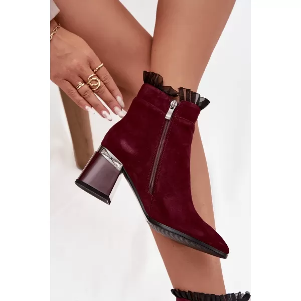  Damenschuhe D&A MR52-127 WEIN 