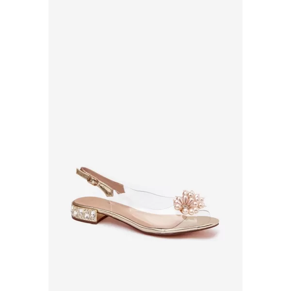  Damensandalen D&A MR52-229 GOLD 