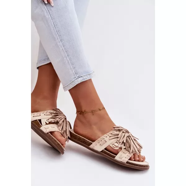  Damenhausschuhe BOTO GLORINNA 41498 BEIGE 