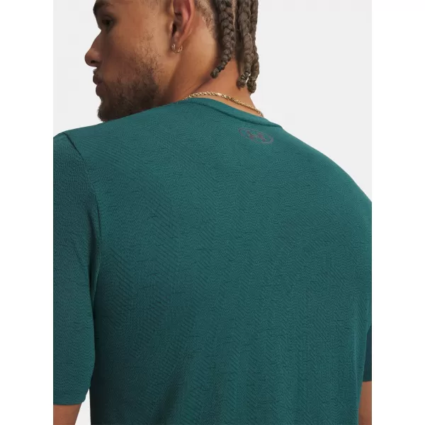  Herren-T-Shirt UNDER ARMOUR VANISH SEAMLESS NOVELTY SS 6010603-338 GRÜN 