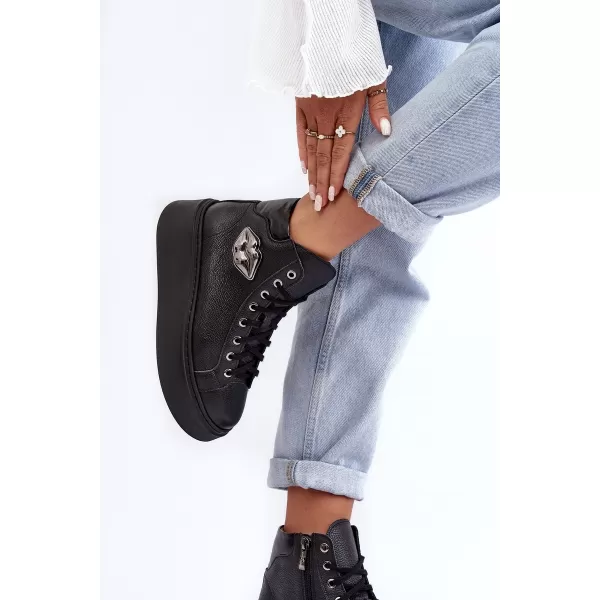  Damen-Sneaker BOTO KATERIN 28160 SCHWARZ 