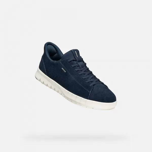  Herren-Sneaker GEOX FLEXTRIDE PLUS FAST IN G014647 DUNKELBLAU 