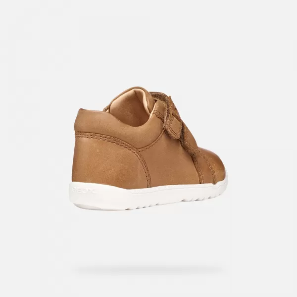  Turnschuhe für Jungen GEOX MACCHIA B254NB000CLC6627 HELLBRAUN 