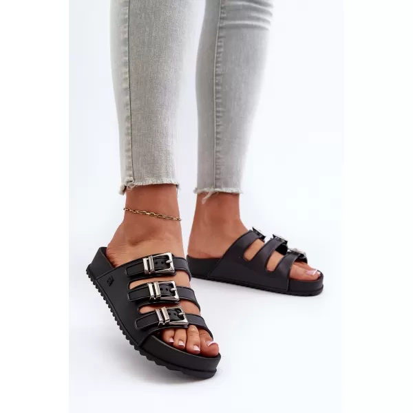  Damenhausschuhe ZAXY JJ285058 SCHWARZ 
