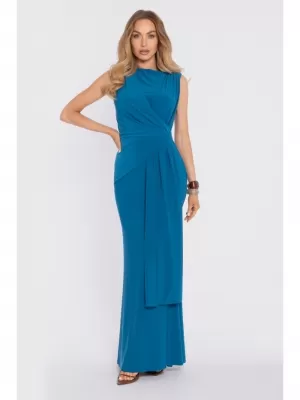 Kleid MOE M913 OZEANBLAU