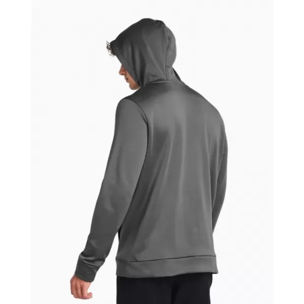  Herren-Sweatshirt UNDER ARMOUR ARMOUR FLEECE FZ HOODIE 1373357-025 GRAU 