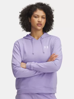 Damen-Sweatshirt UNDER ARMOUR UA RIVAL TERRY HOODIE 6005511-538 LILA