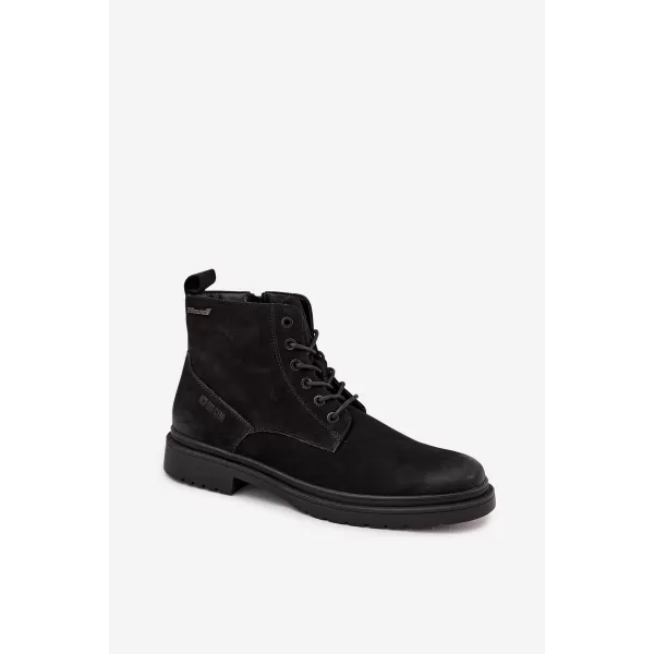  Herrenschuhe BIG STAR OO174148 SCHWARZ Big Star Shoes 