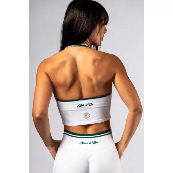  Neckholder-Top CLUB DOR 640 WHITE Nebbia 