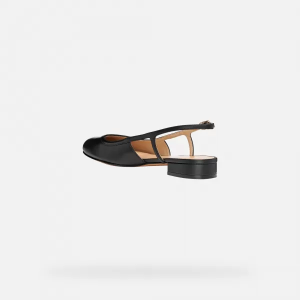  Ballerinas für Damen GEOX VIRNILISA B G012910 SCHWARZ 