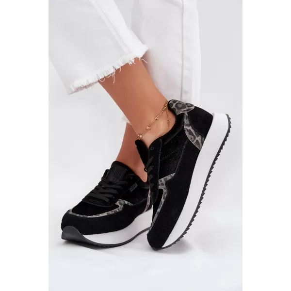  Damenschuhe BIG STAR OO274A312 SCHWARZ Big Star Shoes 