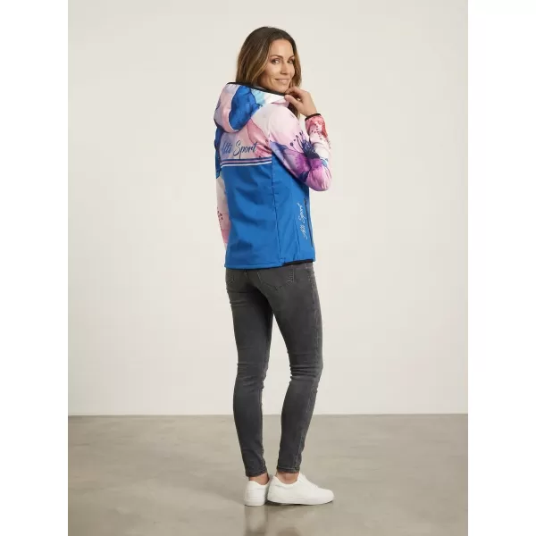  Premium-Softshelljacke für Damen ALTISPORT VOJ/ALW117JACK01 BLAU/ROSA 