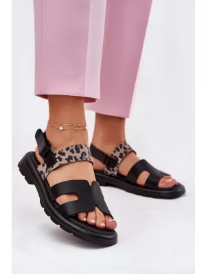 Damensandalen VINCEZA 66780 SCHWARZ