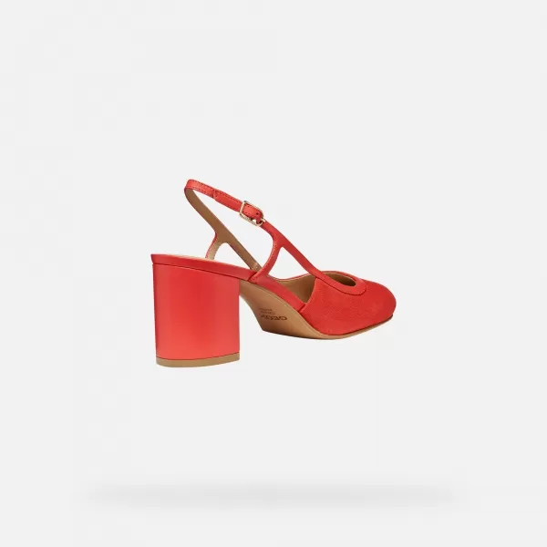  Damenschuhe GEOX VIRNILISA 65 G013228 ROT 