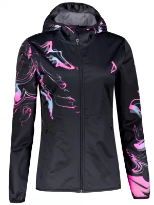 Premium-Softshelljacke für Damen ALTISPORT VOJ/ALW064JACK01 SCHWARZ ROSA