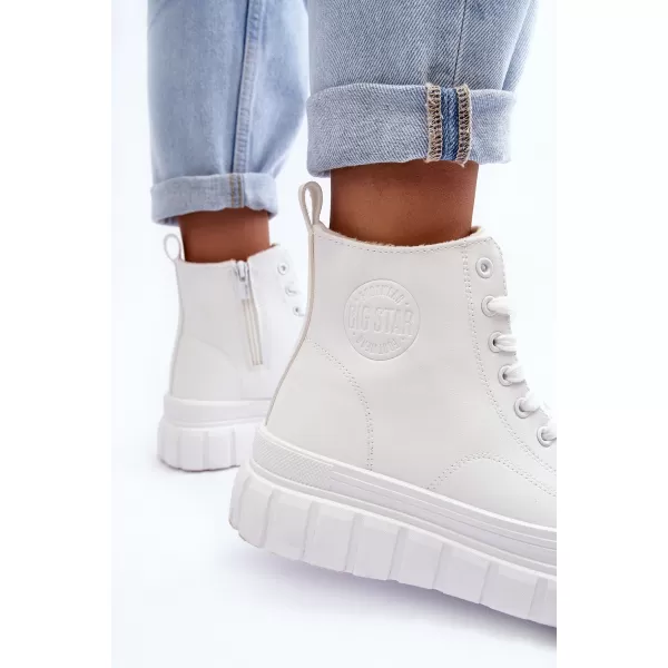  Damen-Sneaker BIG STAR MM274624 WEISS Big Star Shoes 
