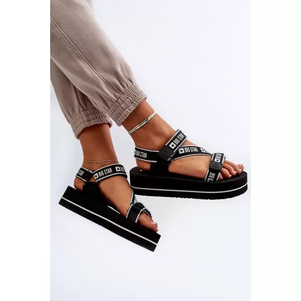  Damenschuhe BIG STAR NN274A525 SCHWARZ Big Star Shoes 