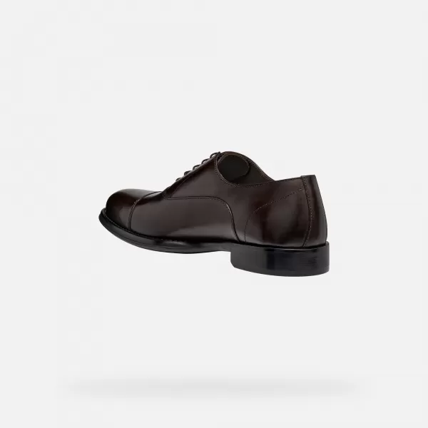  Herrenschuhe GEOX BARBERIGO G014409 DUNKELBRAUN 