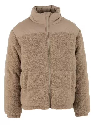 Herrenjacke URBAN CLASSICS TB7940 DUNKLES TAUPE
