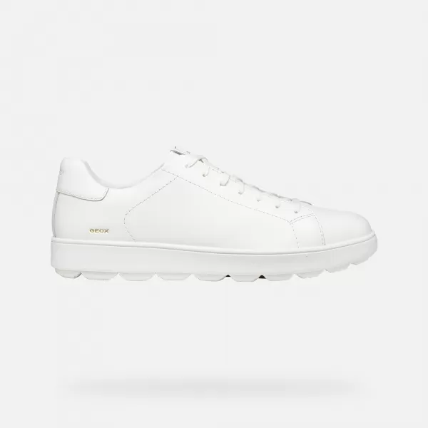  Herren-Sneaker GEOX SPHERICA ECUB-1 B G014538 WEIß 