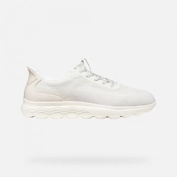  Herren-Sneaker GEOX SPHERICA PLUS FAST IN G014403 CREMIG 