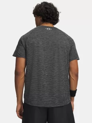 Herren-T-Shirt UNDER ARMOUR TECH TEXTURED SS 1382796-001 SCHWARZ