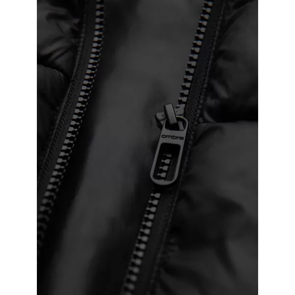  Herrenjacke OMBRE OM-JAHP-0235 SCHWARZ 