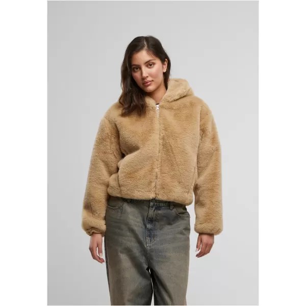  Damen-Sweatshirt URBAN CLASSICS TB7934 NASSER SAND 