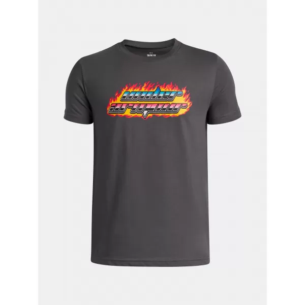 T-Shirt für Jungen UNDER ARMOUR UA FLAME WM SS 6005059-025 GRAU 