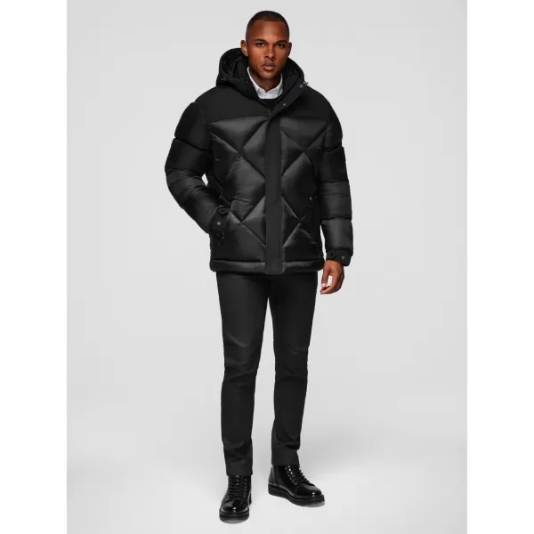  Herrenjacke OMBRE OM-JAHP-0237 SCHWARZ 
