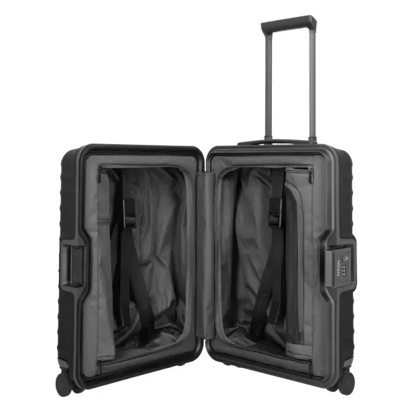  Koffer an Bord TITAN Overseas S20 NACHTSCHATTEN SCHWARZ 